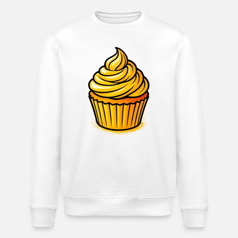 Cupcake d’Or - Sweat bio ROLLER Stanley/Stella Unisexe - blanc