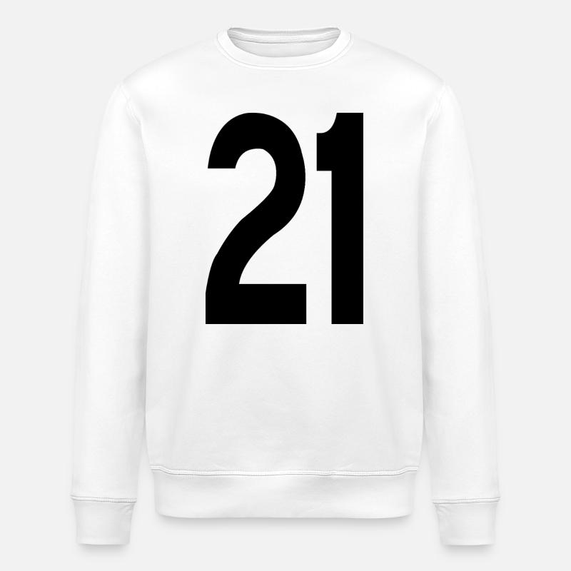 21 - Stanley/Stella Unisex Bio-Sweatshirt ROLLER - Weiß