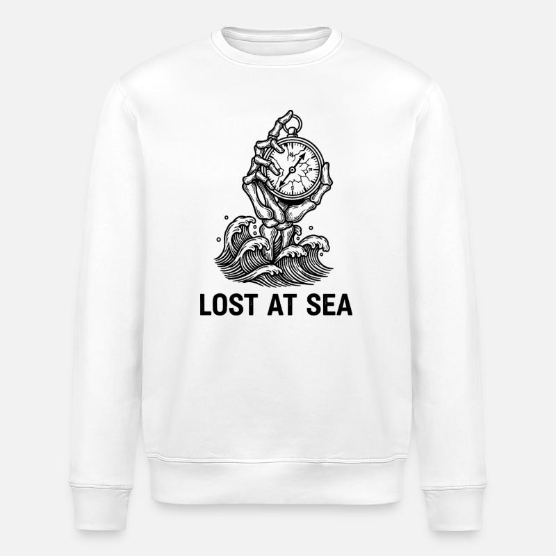 Ewige Navigation - Stanley/Stella Unisex Bio-Sweatshirt ROLLER - Weiß
