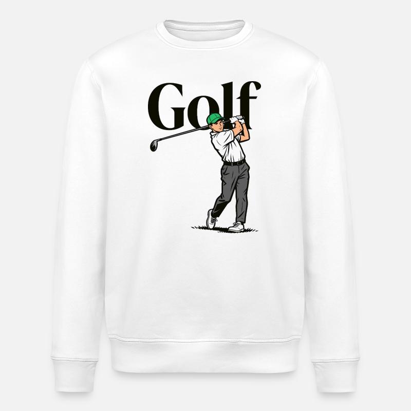 Golfsport - Stanley/Stella Unisex Bio-Sweatshirt ROLLER - Weiß