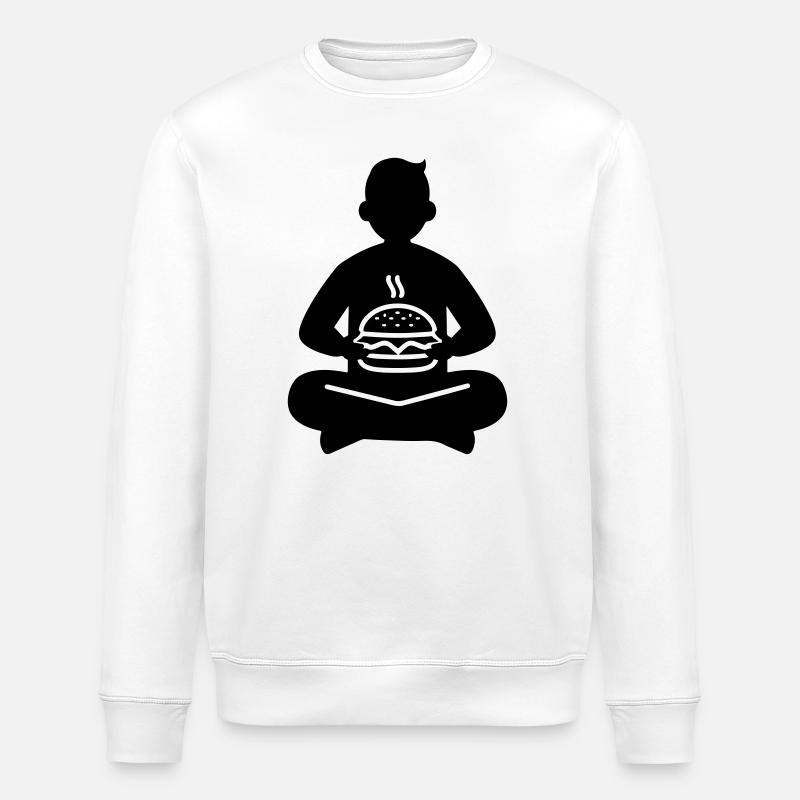Burger Essen - Stanley/Stella Unisex Bio-Sweatshirt ROLLER - Weiß