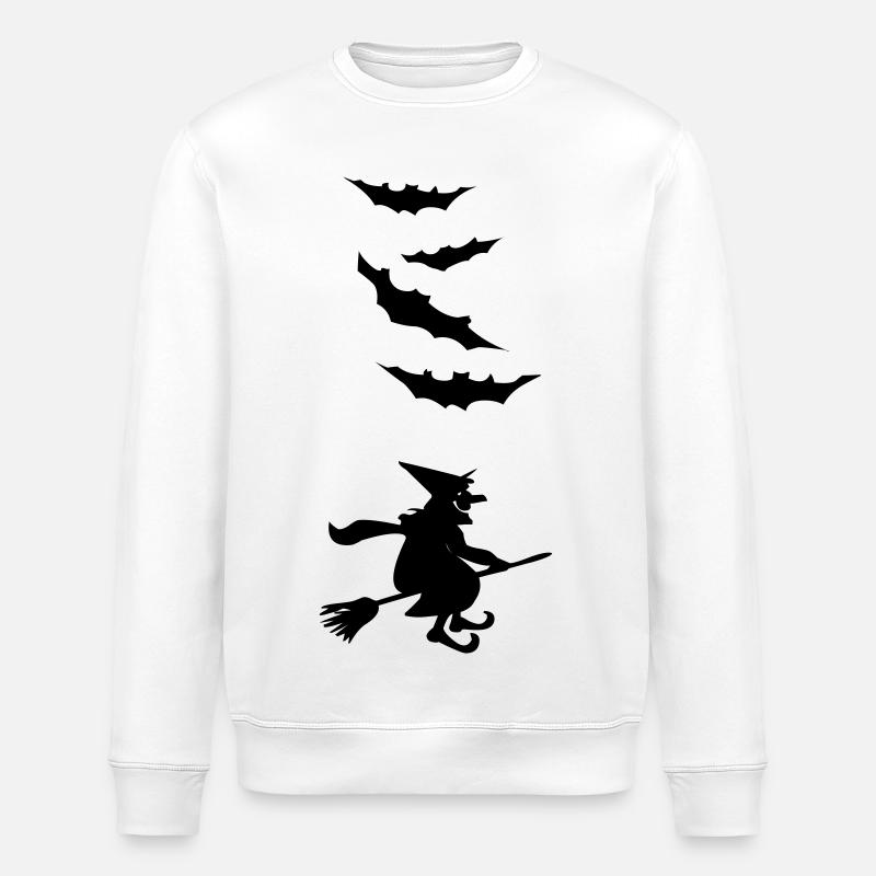 Hexe - Stanley/Stella Unisex Bio-Sweatshirt ROLLER - Weiß