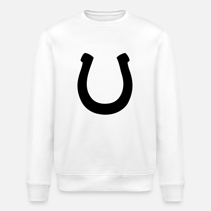 Hooves - Stanley/Stella ROLLER Unisex Organic Sweatshirt - white