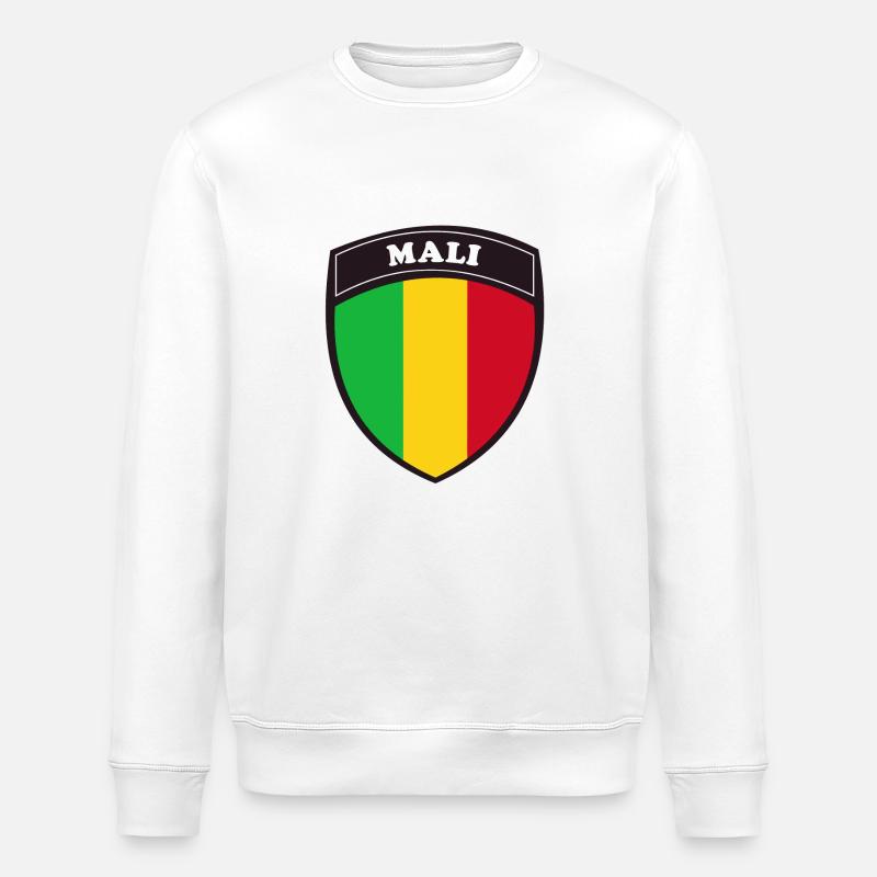 mali_blanc - Sweat bio ROLLER Stanley/Stella Unisexe - blanc