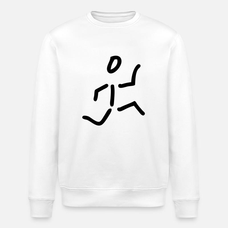 runner - Sweat bio ROLLER Stanley/Stella Unisexe - blanc