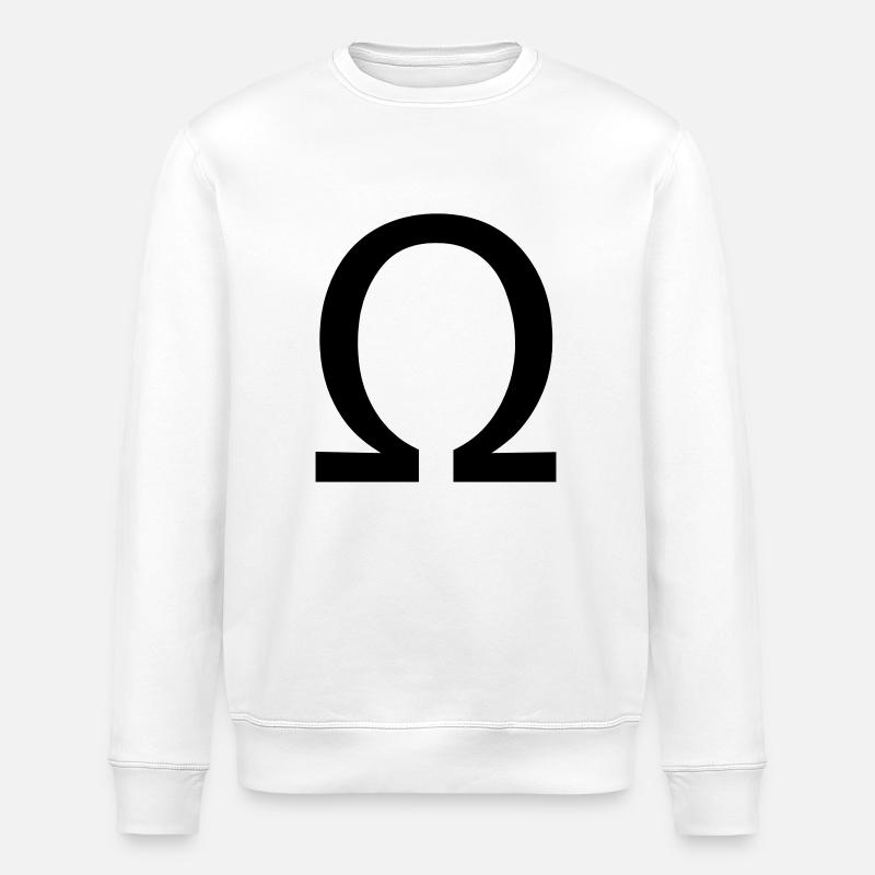 ohm - Sweat bio ROLLER Stanley/Stella Unisexe - blanc