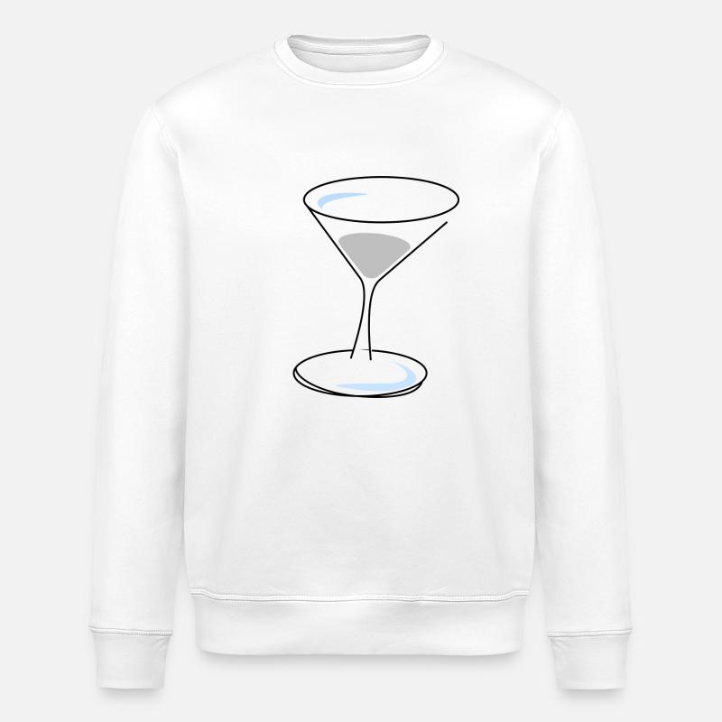 Glas - Stanley/Stella Unisex Bio-Sweatshirt ROLLER - Weiß