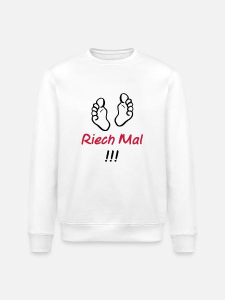 riech_mal - Stanley/Stella Unisex Bio-Sweatshirt ROLLER - Weiß