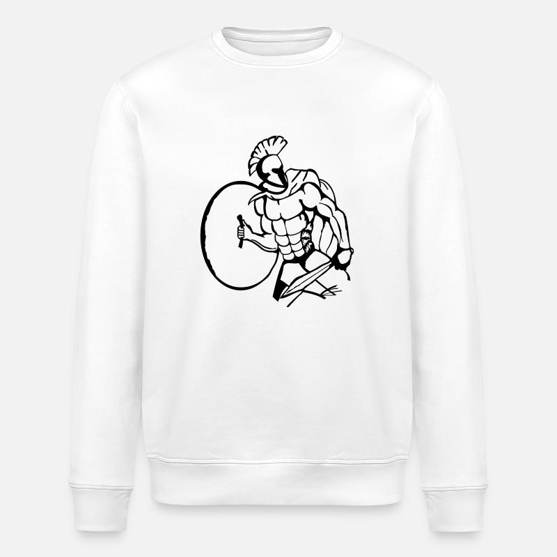 spartaner - Stanley/Stella Unisex Bio-Sweatshirt ROLLER - Weiß