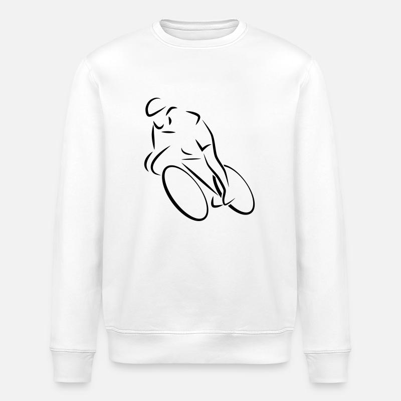 coureur - Sweat bio ROLLER Stanley/Stella Unisexe - blanc