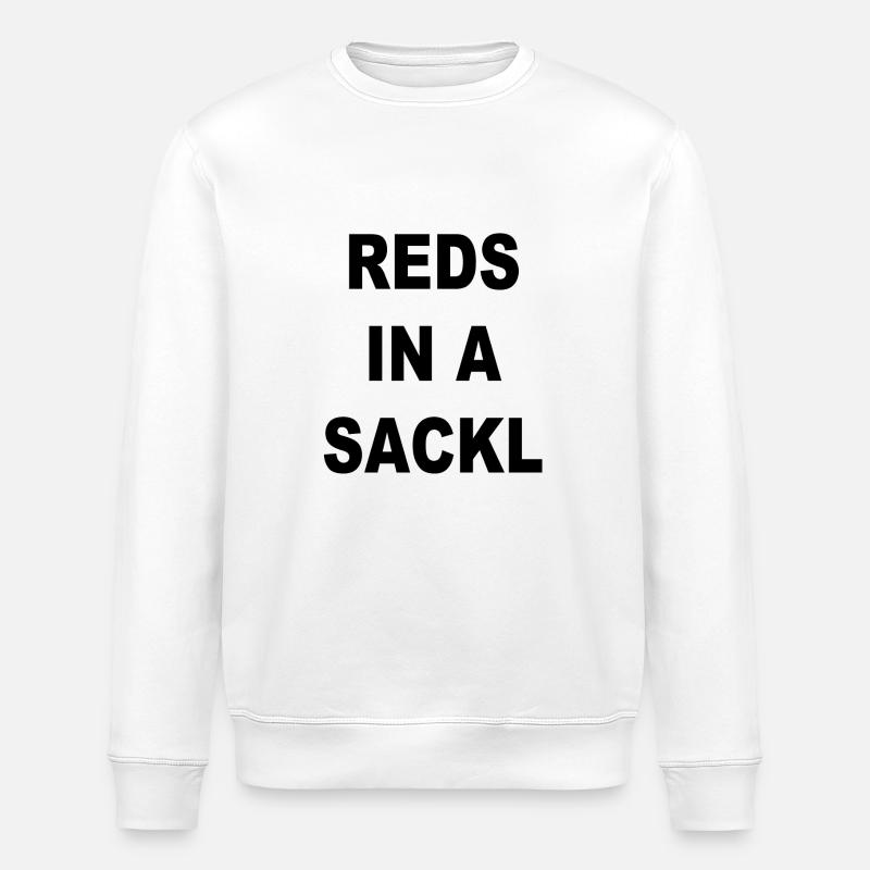 Dummer Spruch - Stanley/Stella Unisex Bio-Sweatshirt ROLLER - Weiß