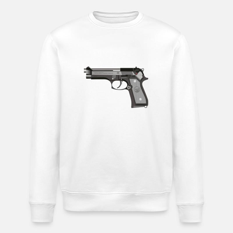 beretta - Stanley/Stella Unisex Bio-Sweatshirt ROLLER - Weiß