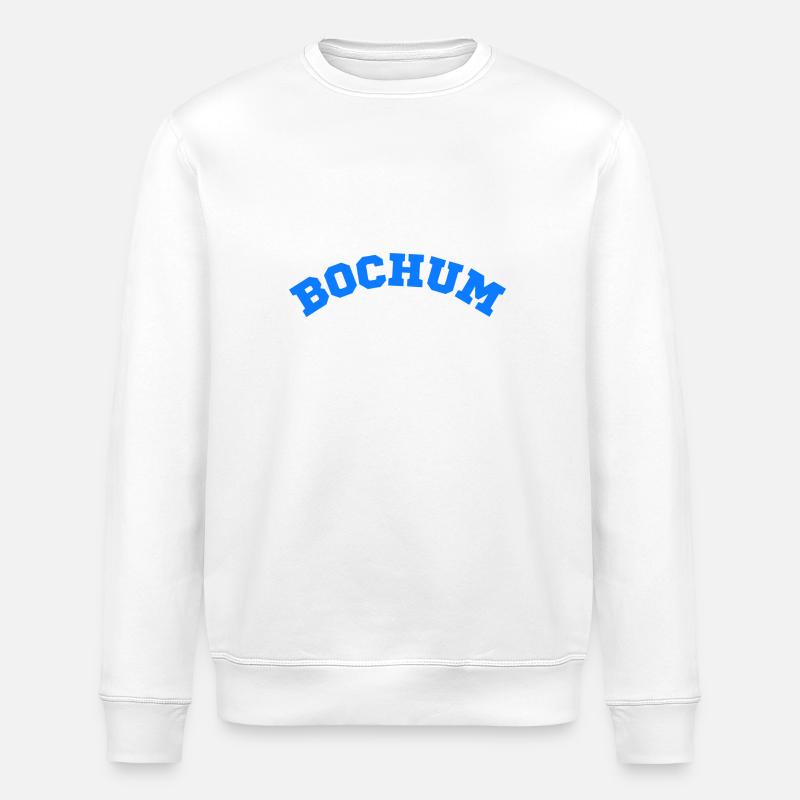 Bochum - Sweat bio ROLLER Stanley/Stella Unisexe - blanc