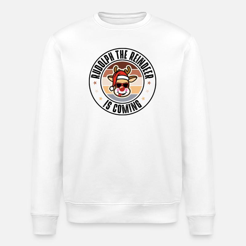 Rudolph - Sweat bio ROLLER Stanley/Stella Unisexe - blanc