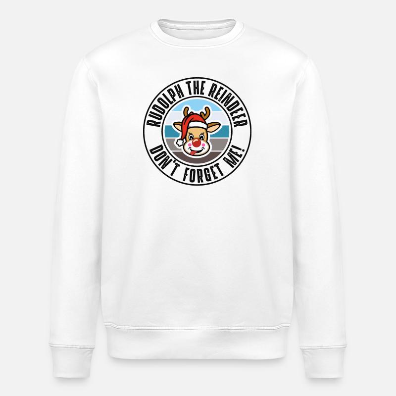 Rudolph - Stanley/Stella Unisex Bio-Sweatshirt ROLLER - Weiß