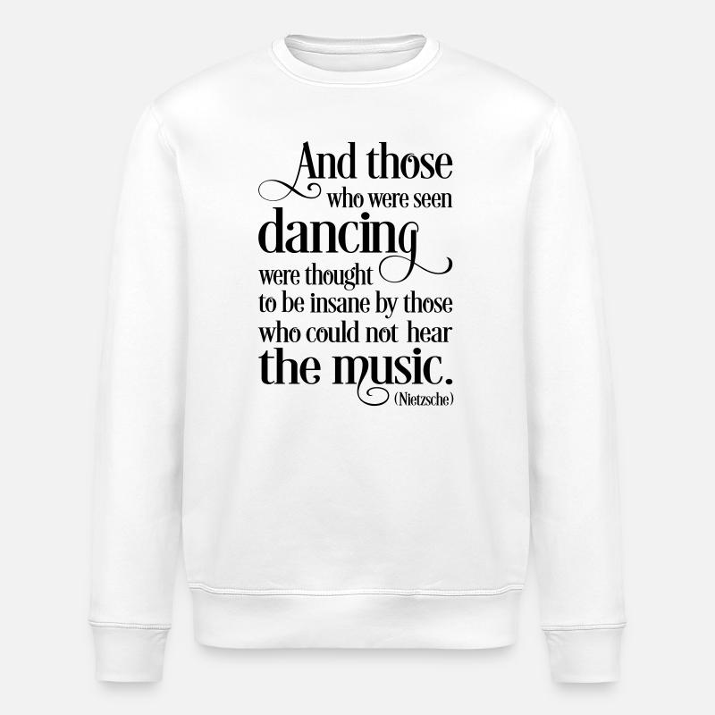 dance - Stanley/Stella ROLLER Unisex Organic Sweatshirt - white