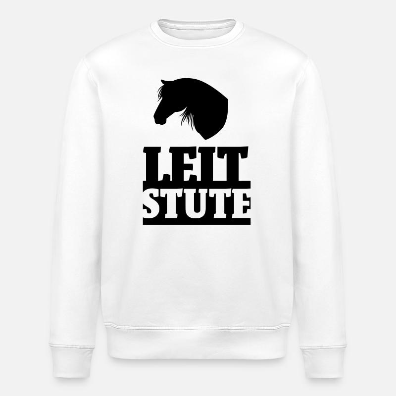 Leitstute - Stanley/Stella Unisex Bio-Sweatshirt ROLLER - Weiß
