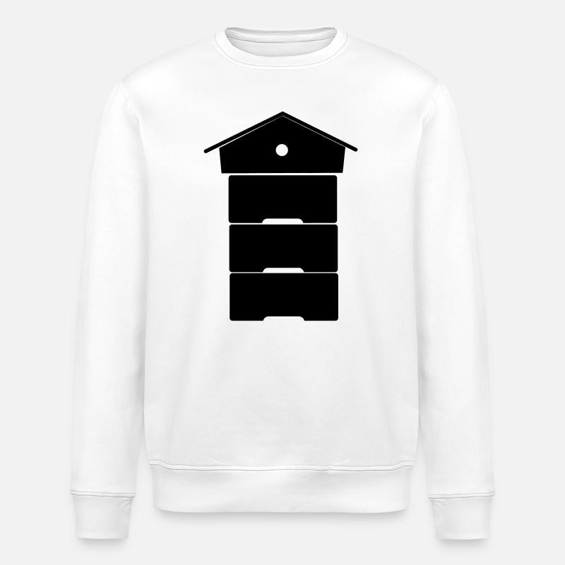 Imker - Stanley/Stella Unisex Bio-Sweatshirt ROLLER - Weiß