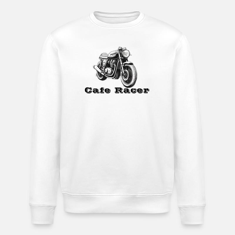 Cafe Racer - Stanley/Stella Unisex Bio-Sweatshirt ROLLER - Weiß