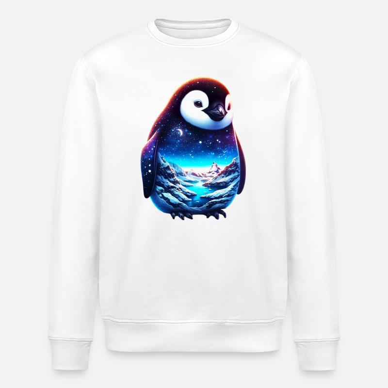 Pingouin - Sweat bio ROLLER Stanley/Stella Unisexe - blanc