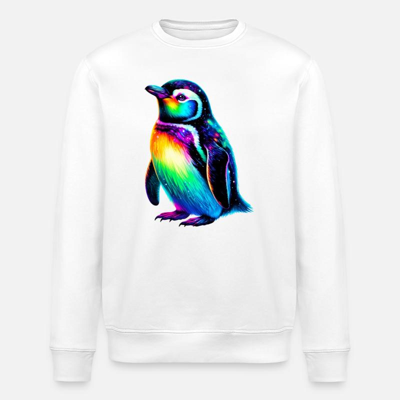 Penguin - Stanley/Stella ROLLER Unisex Organic Sweatshirt - white