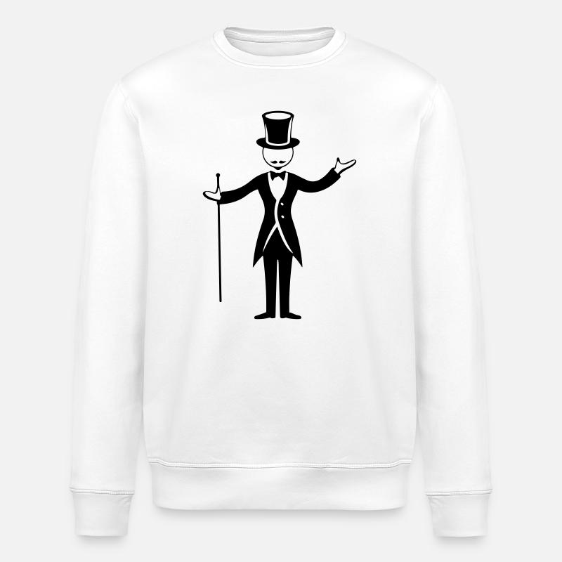 Sorcier - Sweat bio ROLLER Stanley/Stella Unisexe - blanc