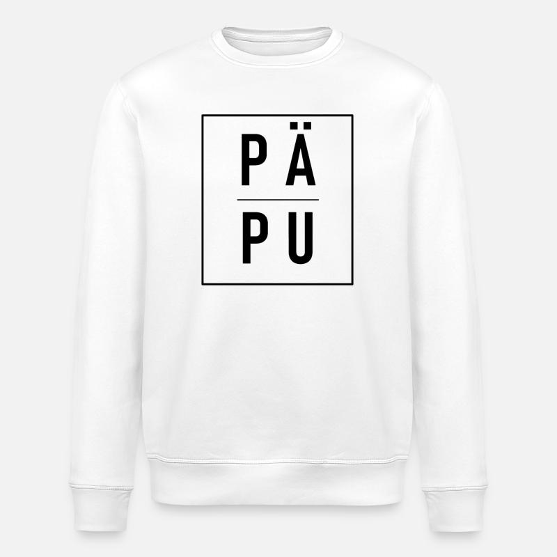 Päpu - Stanley/Stella Unisex Bio-Sweatshirt ROLLER - Weiß