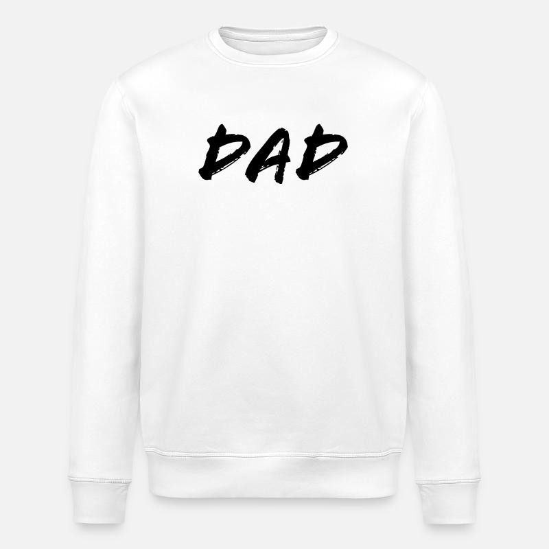 Dad - Stanley/Stella ROLLER Unisex Organic Sweatshirt - white