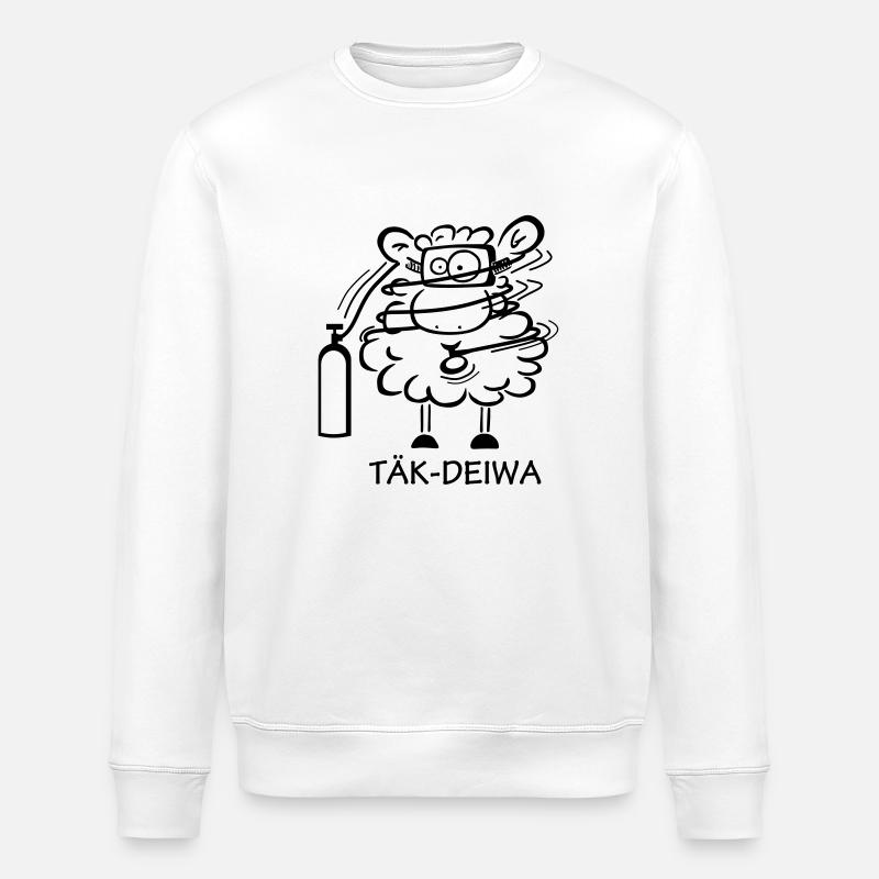 Tek-Diver - Stanley/Stella Unisex Bio-Sweatshirt ROLLER - Weiß