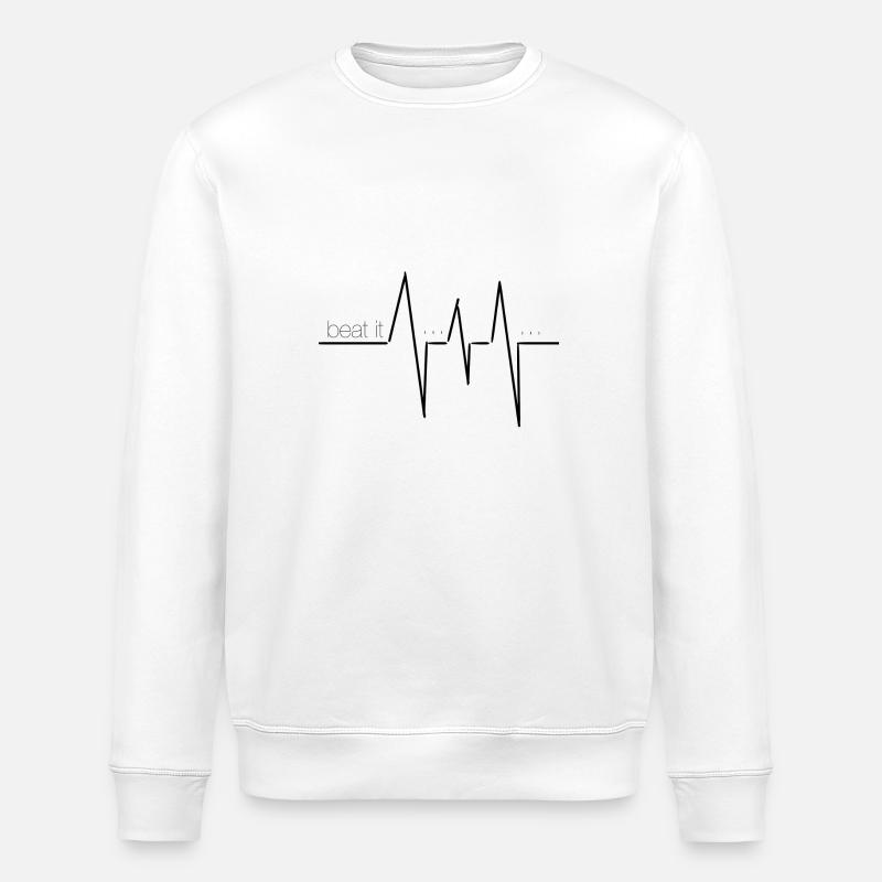 Beat It ! - Sweat bio ROLLER Stanley/Stella Unisexe - blanc