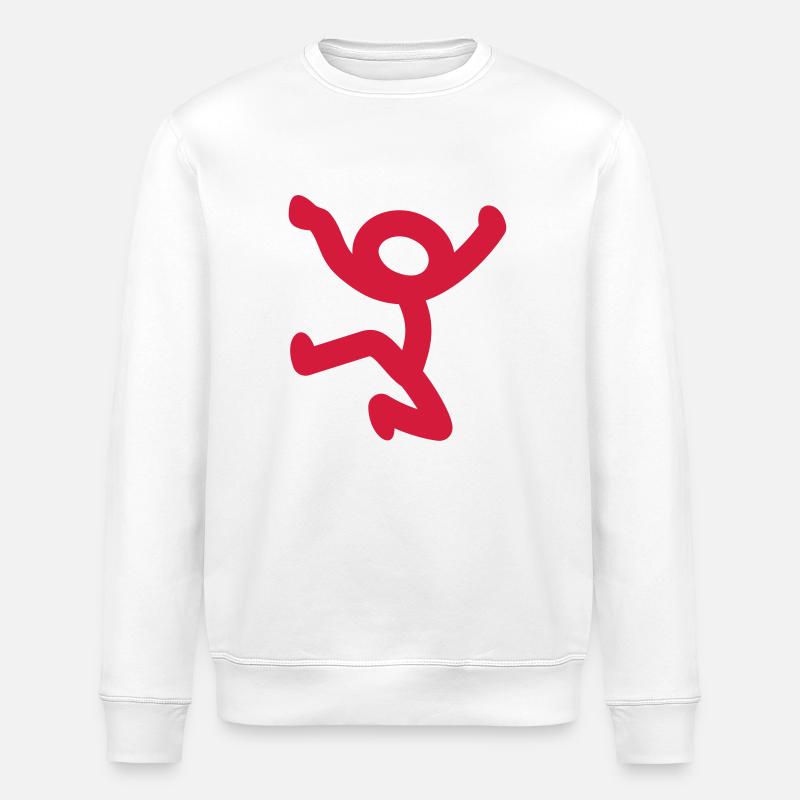 comic - Stanley/Stella ROLLER Unisex Organic Sweatshirt - white