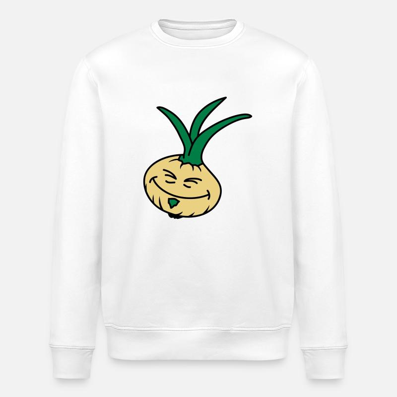 Funny Onion - Stanley/Stella Unisex Bio-Sweatshirt ROLLER - Weiß