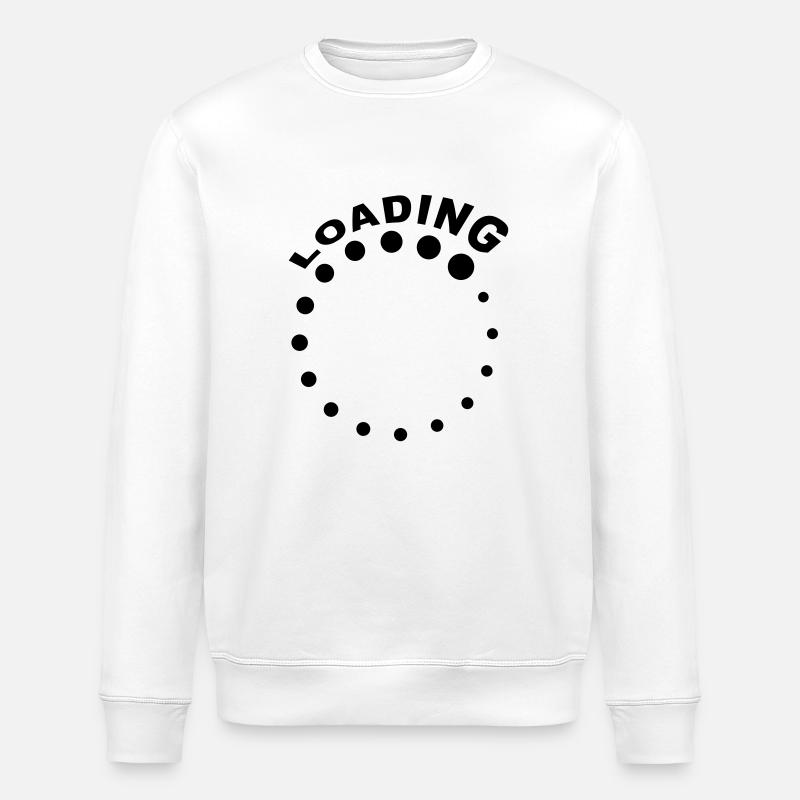 Loading - Stanley/Stella ROLLER Unisex Organic Sweatshirt - white