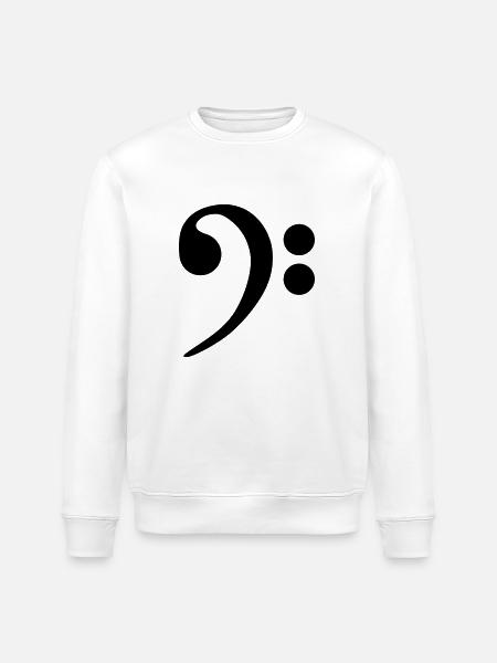 bass - Stanley/Stella Unisex Bio-Sweatshirt ROLLER - Weiß