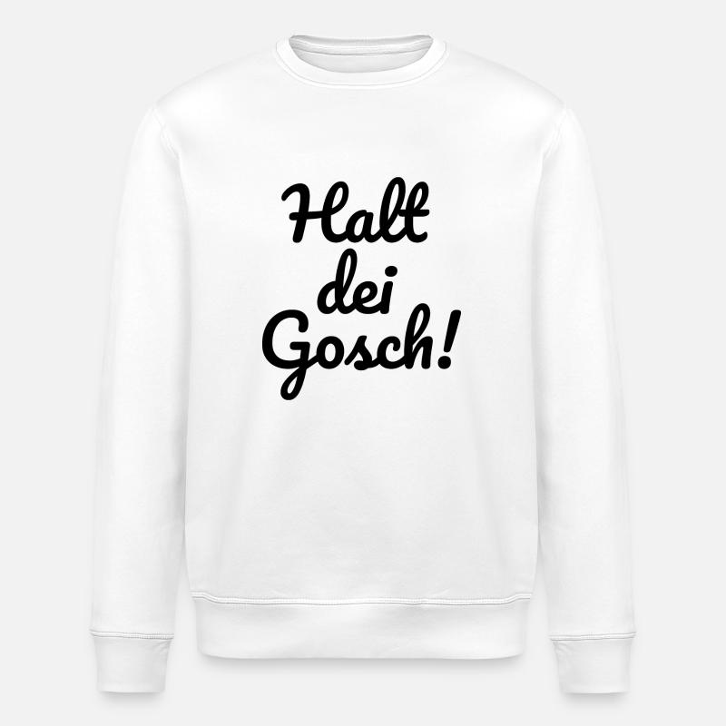 Mannheim Monnem Mannheimat - Stanley/Stella Unisex Bio-Sweatshirt ROLLER - Weiß