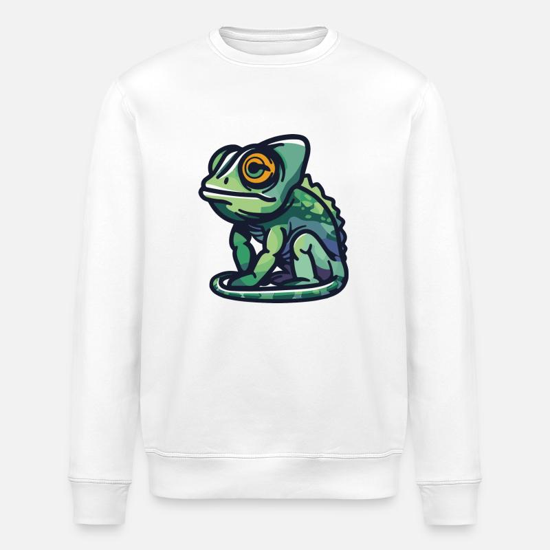 Chamäleon - Stanley/Stella Unisex Bio-Sweatshirt ROLLER - Weiß