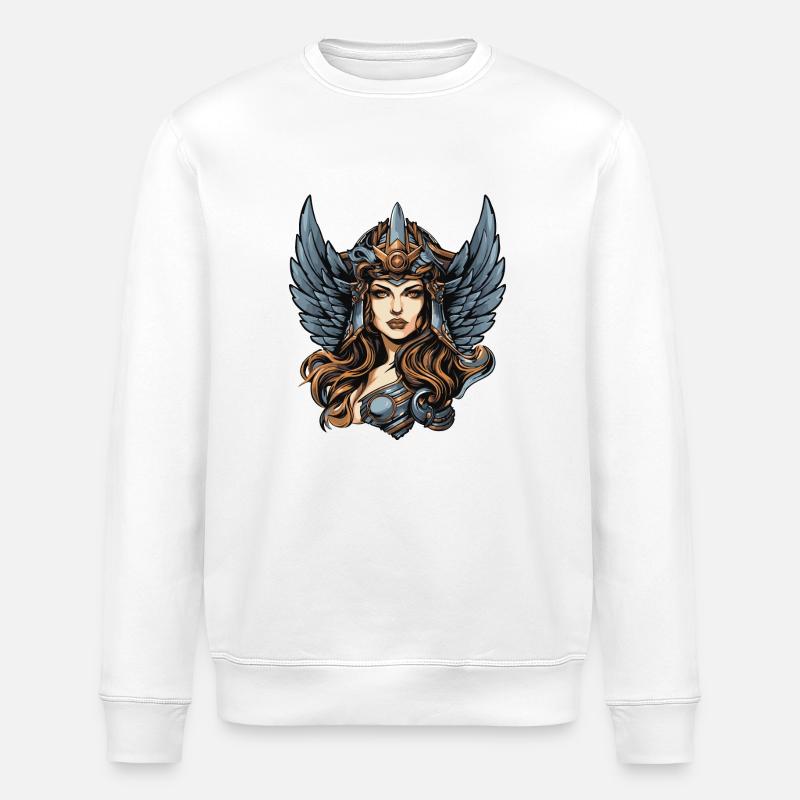 guerrier - Sweat bio ROLLER Stanley/Stella Unisexe - blanc