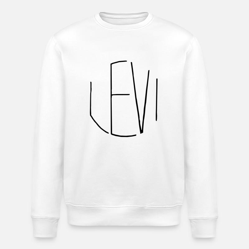 Levi - Stanley/Stella ROLLER Unisex Organic Sweatshirt - white
