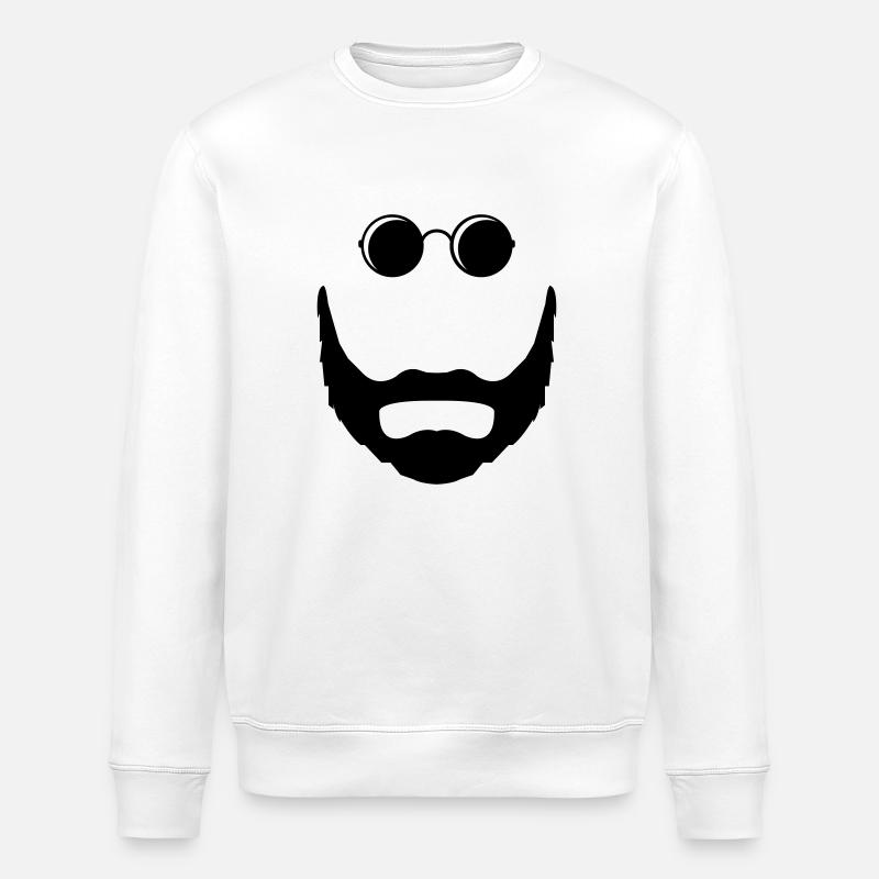 Lunettes de soleil Bart - Sweat bio ROLLER Stanley/Stella Unisexe - blanc
