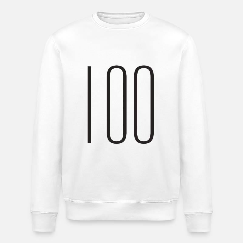 100 - Stanley/Stella Unisex Bio-Sweatshirt ROLLER - Weiß