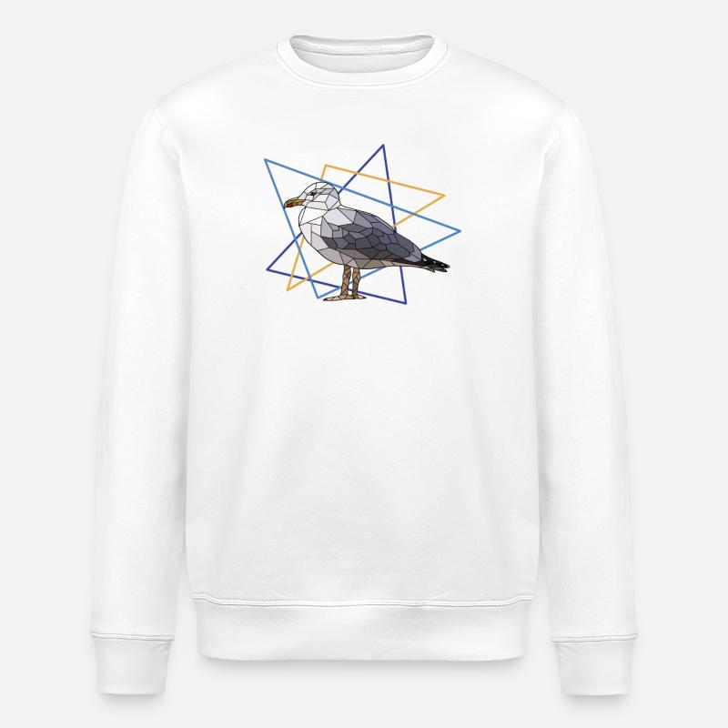 Mouette - Sweat bio ROLLER Stanley/Stella Unisexe - blanc