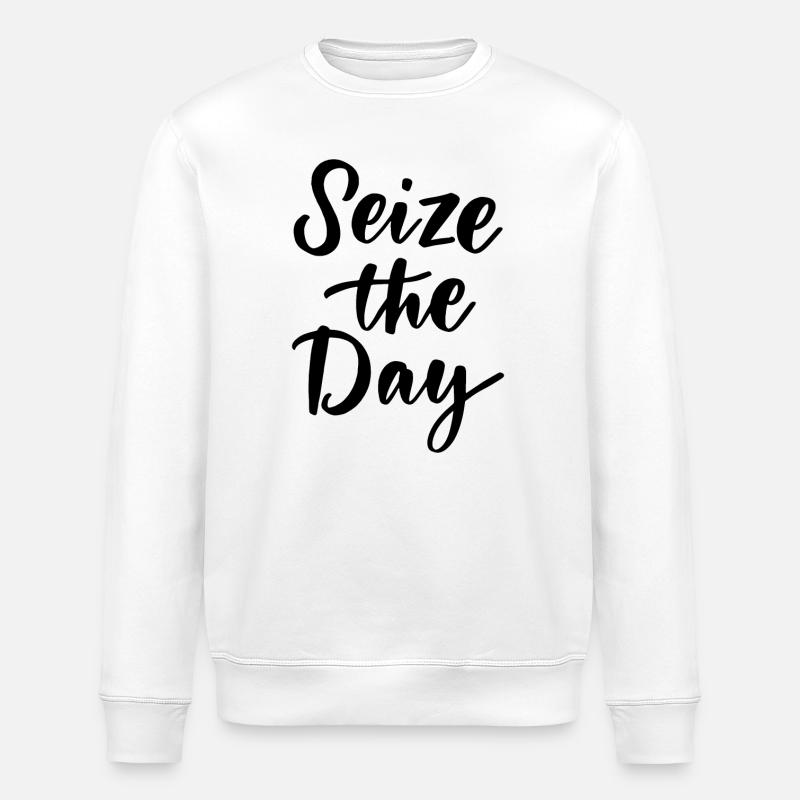 Saisissez le jour - Sweat bio ROLLER Stanley/Stella Unisexe - blanc