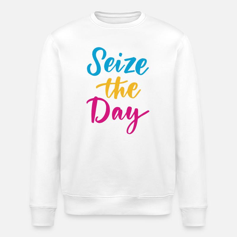 Saisissez le jour - Sweat bio ROLLER Stanley/Stella Unisexe - blanc