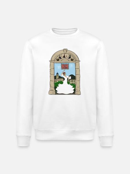 Calle del Laurel - Stanley/Stella ROLLER Unisex Organic Sweatshirt - white
