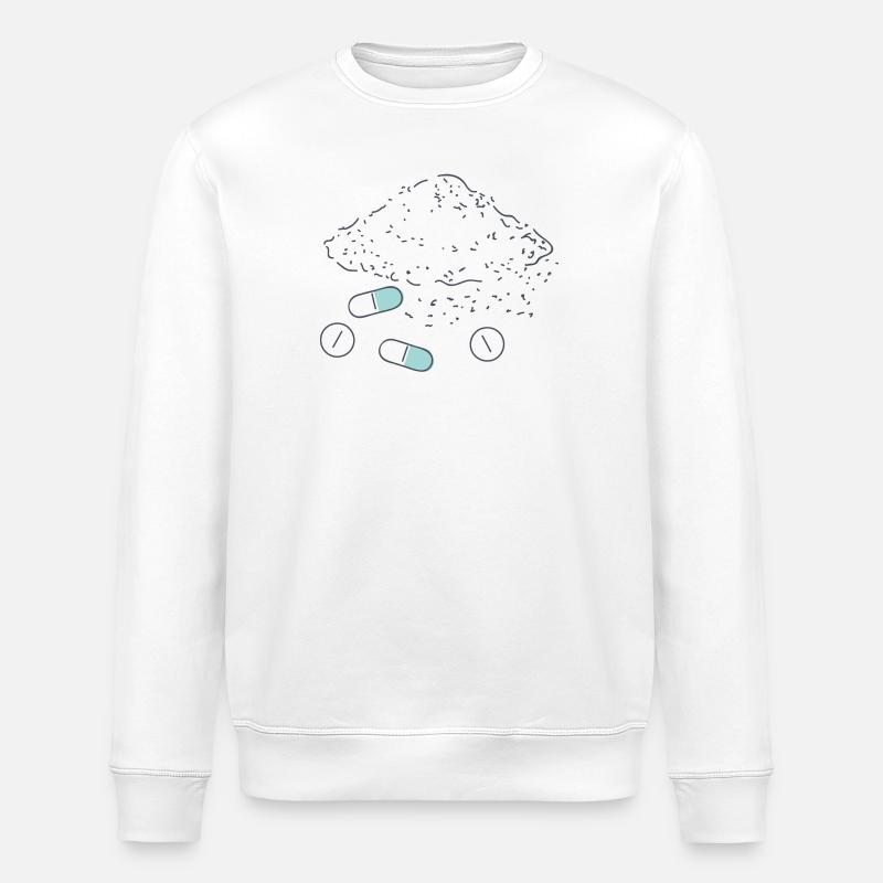 Complément alimentaire Pilules Poudre Comprimés - Sweat bio ROLLER Stanley/Stella Unisexe - blanc