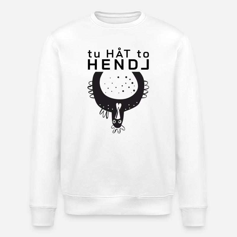 tu hot to Hendl - Stanley/Stella Unisex Bio-Sweatshirt ROLLER - Weiß