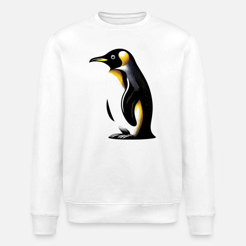Pingouin - Sweat bio ROLLER Stanley/Stella Unisexe - blanc