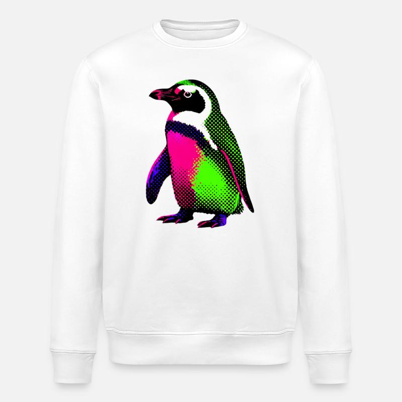 Pingouin - Sweat bio ROLLER Stanley/Stella Unisexe - blanc