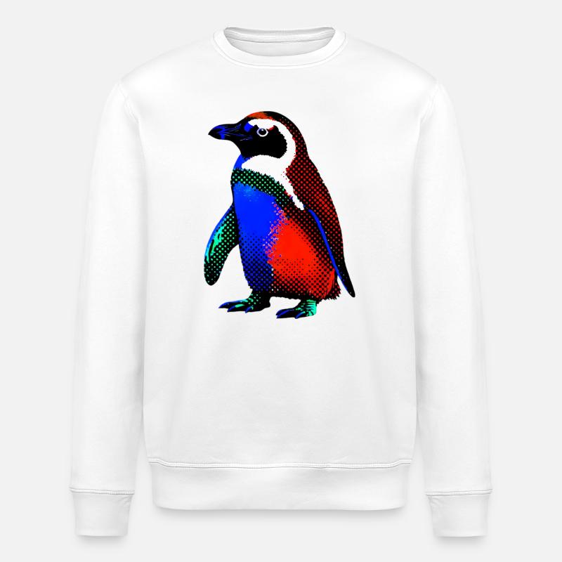 Pingouin - Sweat bio ROLLER Stanley/Stella Unisexe - blanc