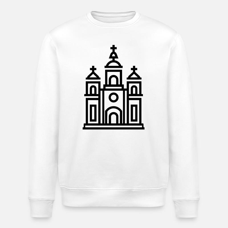 Kathedrale - Stanley/Stella Unisex Bio-Sweatshirt ROLLER - Weiß